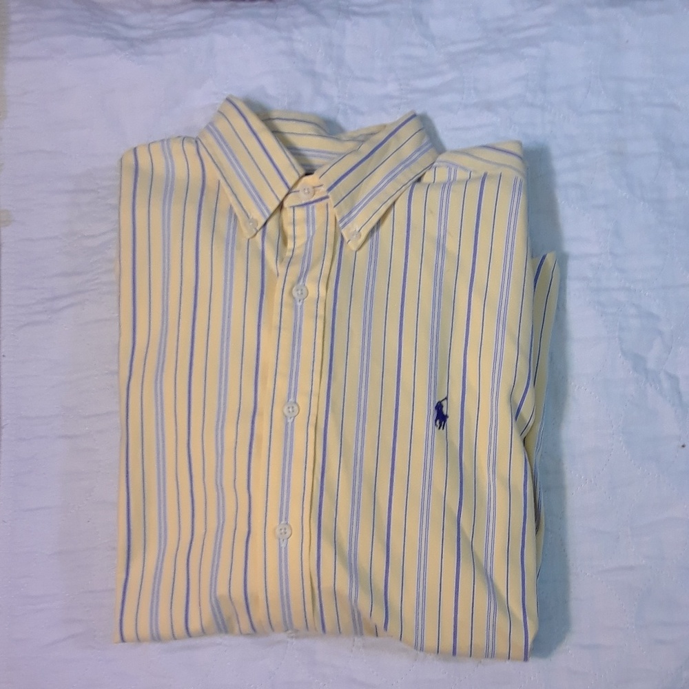 NWOT Medium Polo Ralph Lauren L/S MENS SHIRT